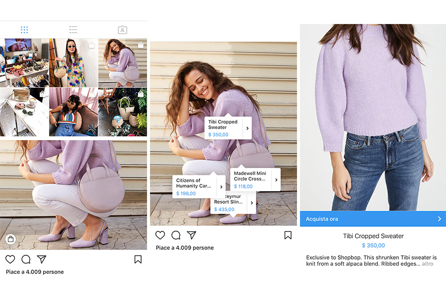 Come funziona Instagram Shopping