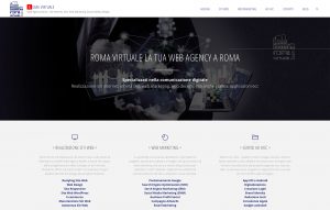 Roma Virtuale web agency sito 2017